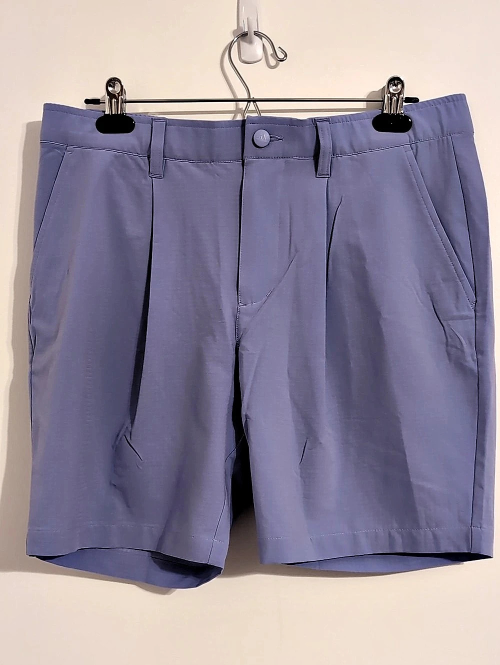 adidas Ultimate365 Pleated Golf Shorts Purple Waist 32